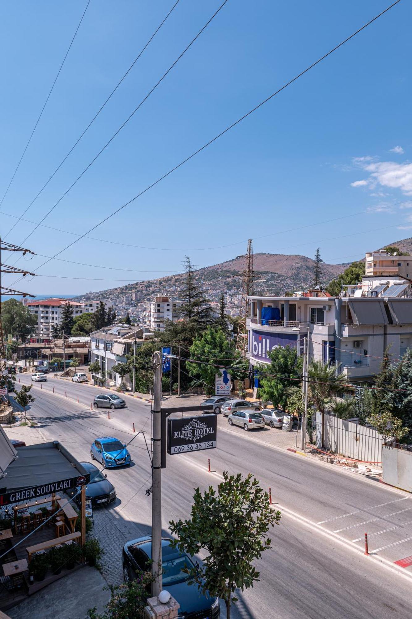 Hotel Elite Sarandë Buitenkant foto