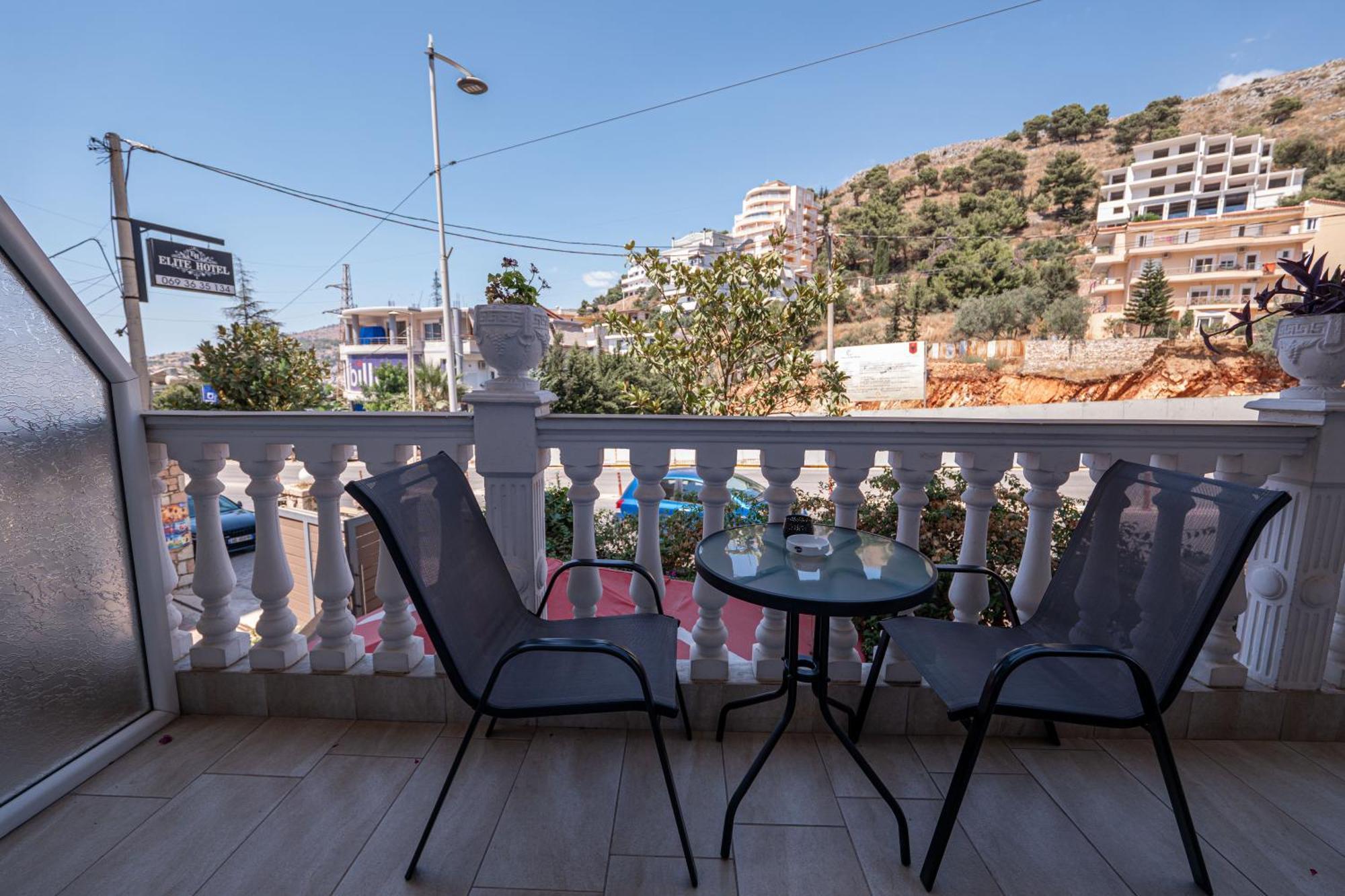 Hotel Elite Sarandë Buitenkant foto