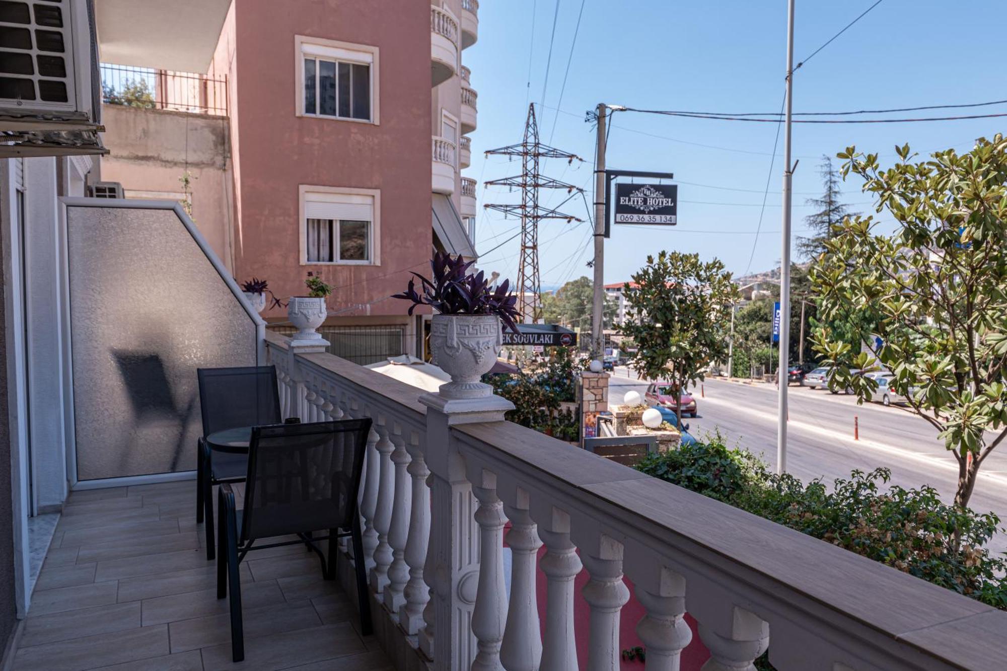 Hotel Elite Sarandë Buitenkant foto
